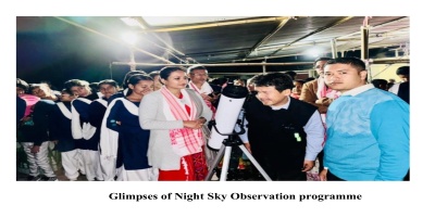Glimpses of Night Sky Observation programme (Jorhat)